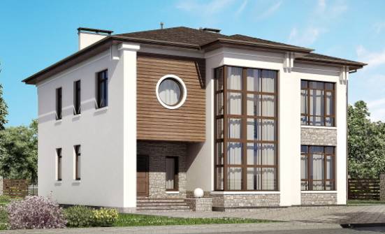 300-005-П Проект двухэтажного дома, большой дом из кирпича Нижний Тагил | Проекты домов от House Expert