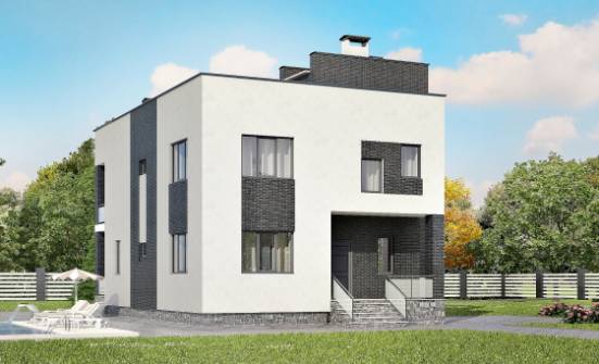 225-001-П Проект двухэтажного дома, средний домик из поризованных блоков Нижний Тагил | Проекты домов от House Expert