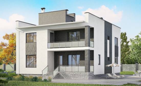 225-001-П Проект двухэтажного дома, средний домик из поризованных блоков Нижний Тагил | Проекты домов от House Expert