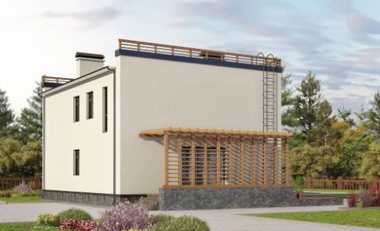 215-002-Л Проект двухэтажного дома, уютный дом из арболита Нижний Тагил | Проекты домов от House Expert