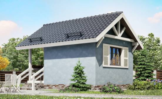 020-001-П Проект одноэтажного дома, дешевый коттедж из дерева Нижний Тагил | Проекты домов от House Expert