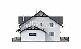290-003-П Проект двухэтажного дома мансардой, современный загородный дом из теплоблока Нижний Тагил, House Expert