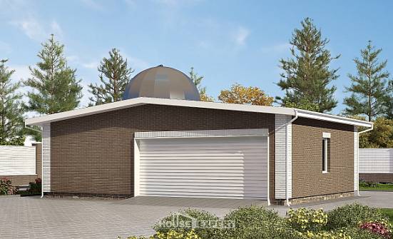 075-001-П Проект гаража из кирпича Нижний Тагил | Проекты домов от House Expert