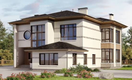 345-001-П Проект двухэтажного дома, уютный дом из арболита Нижний Тагил | Проекты домов от House Expert