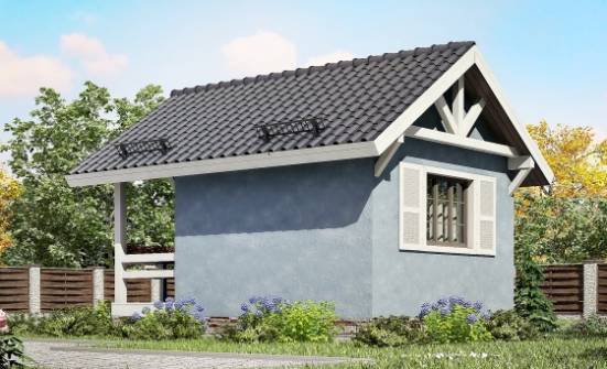 020-001-Л Проект одноэтажного дома, компактный коттедж из дерева Нижний Тагил | Проекты домов от House Expert