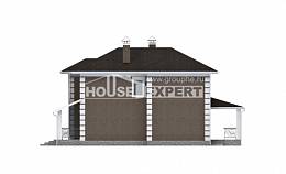 185-002-П Проект двухэтажного дома, скромный домик из арболита Нижний Тагил, House Expert