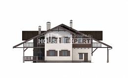 270-001-Л Проект двухэтажного дома с мансардным этажом, гараж, красивый загородный дом из кирпича, Нижний Тагил